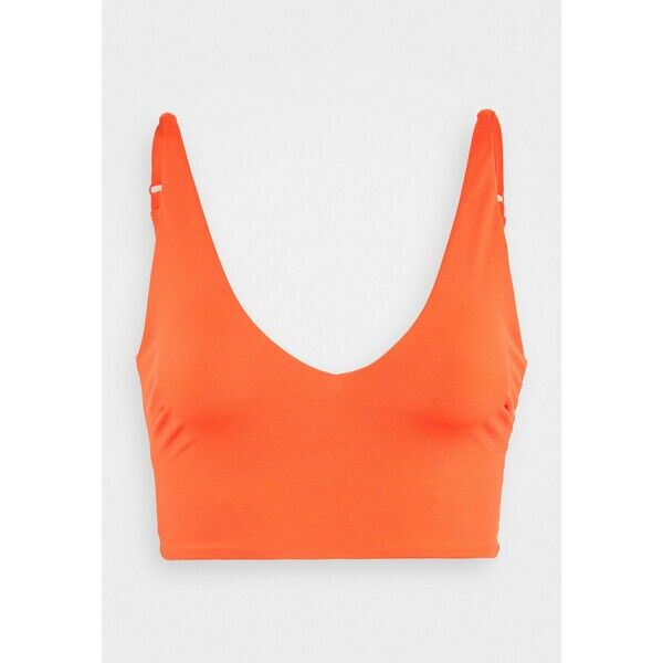 We Are We Wear TONI PLUNGE CROP Góra od bikini orange WEJ81J001