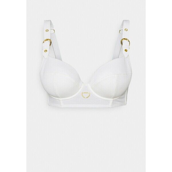 Ann Summers RIMINI IMPROVED FIT UP TO CUP Góra od bikini white ANE81J00B