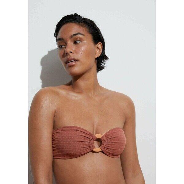 OYSHO Góra od bikini light brown OY181J094