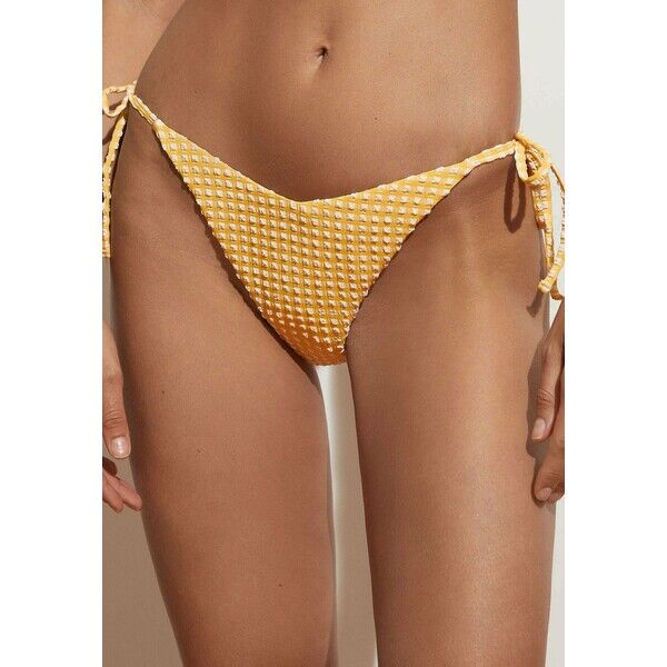 OYSHO Dół od bikini yellow OY181I0I5