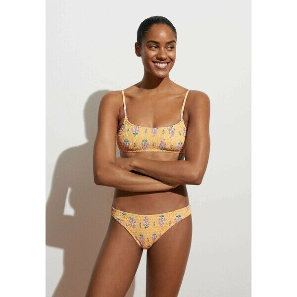 OYSHO Dół od bikini yellow OY181I0I2
