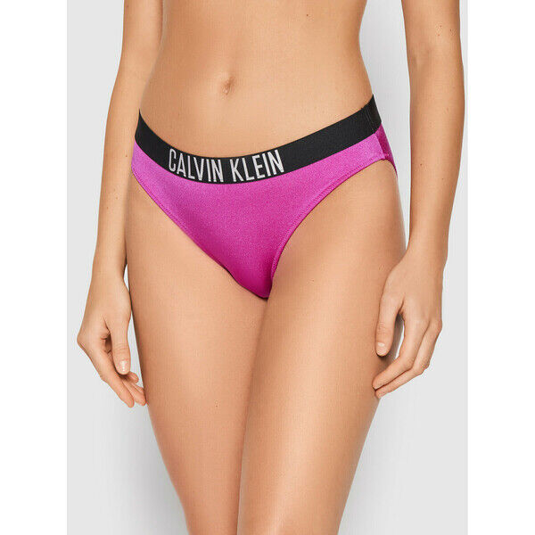 Calvin Klein Swimwear Dół od bikini KW0KW01463 Różowy