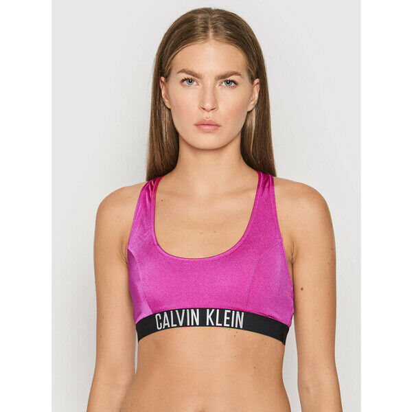 Calvin Klein Swimwear Góra od bikini KW0KW01459 Różowy