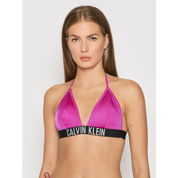 Calvin Klein Swimwear Góra od bikini KW0KW01458 Różowy