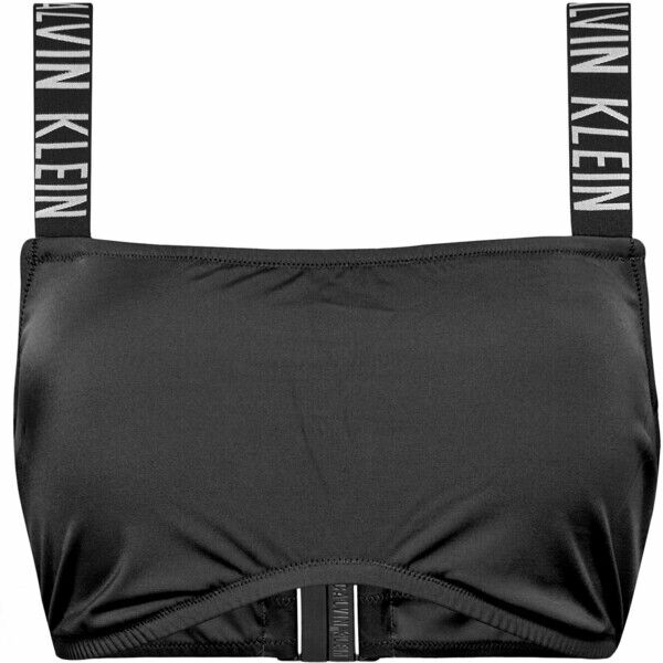 Calvin Klein Swimwear Góra od bikini Bandeau Plus KW0KW01390 Czarny
