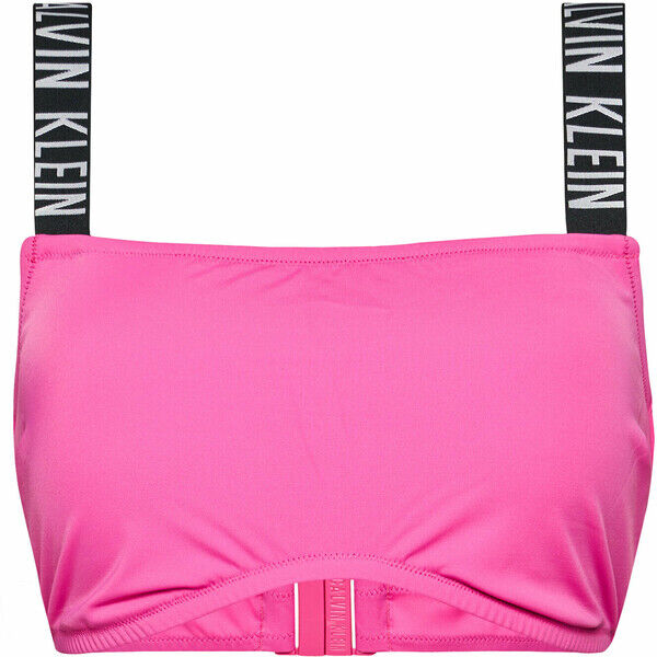Calvin Klein Swimwear Góra od bikini Bandeau Plus KW0KW01390 Różowy
