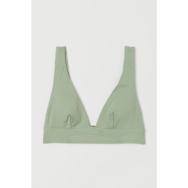 H&M Góra od kostiumu 0923126001 Pistacjowy