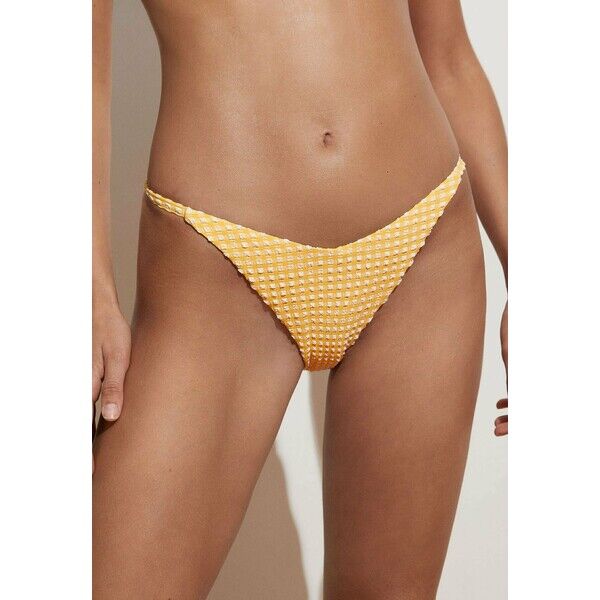 OYSHO Dół od bikini yellow OY181I0I7