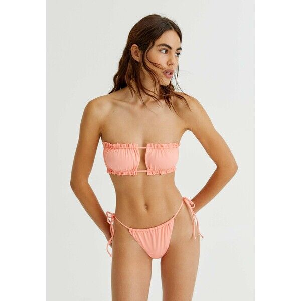 PULL&BEAR Góra od bikini coral PUC81J01G