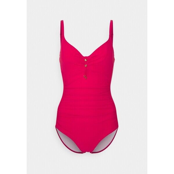 Chantelle ESCAPE SWIMSUIT WIRED Kostium kąpielowy fushia CH981G001