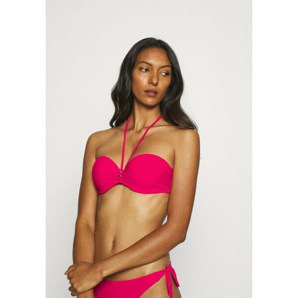 Chantelle ESCAPE BANDEAU Góra od bikini fushia CH981J009