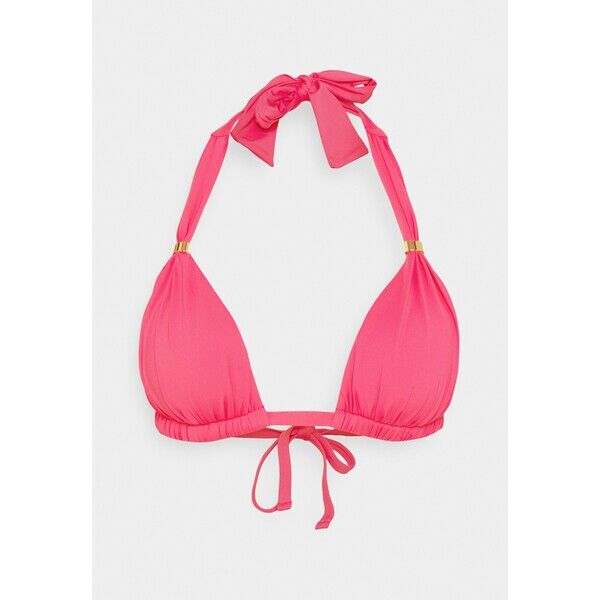 Lauren Ralph Lauren BEACH CLUB HALTER BRA Góra od bikini pink L4281J00S