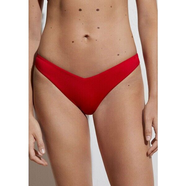OYSHO V-CUT Dół od bikini red OY181I0GN