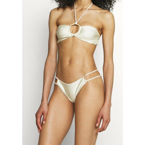 Cult Gaia MYRA BOTTOM Dół od bikini off white CUI81I004