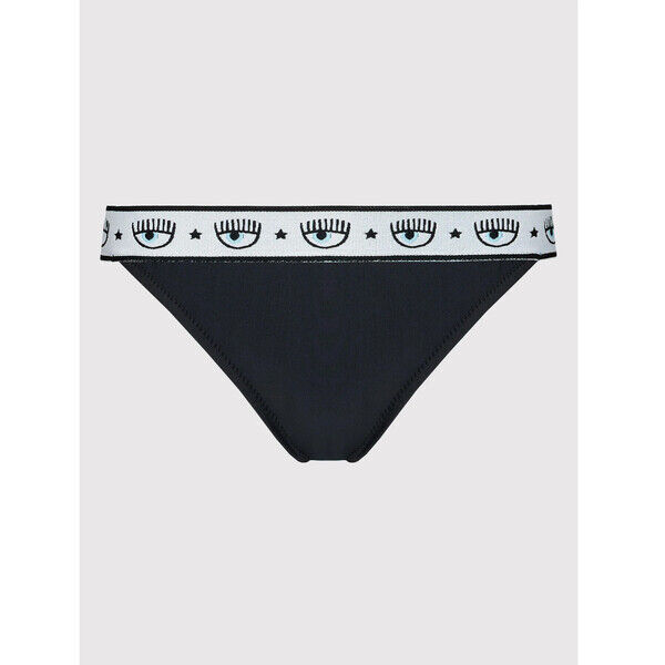 Chiara Ferragni Dół od bikini CFA7104 Czarny