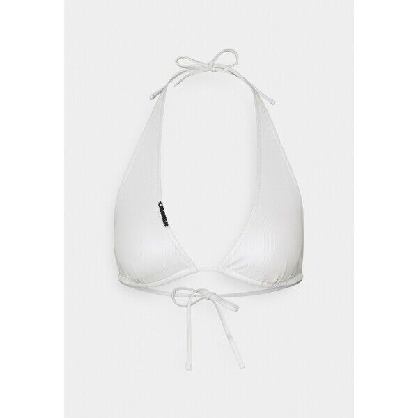 Calvin Klein Swimwear CORE ESSENTIAL HIGH APEX TRIANGLE Góra od bikini beige C1781J033