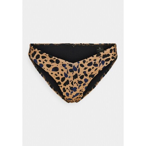 watercult BEACH PEBBLES Dół od bikini black/sandstone WC381I00T