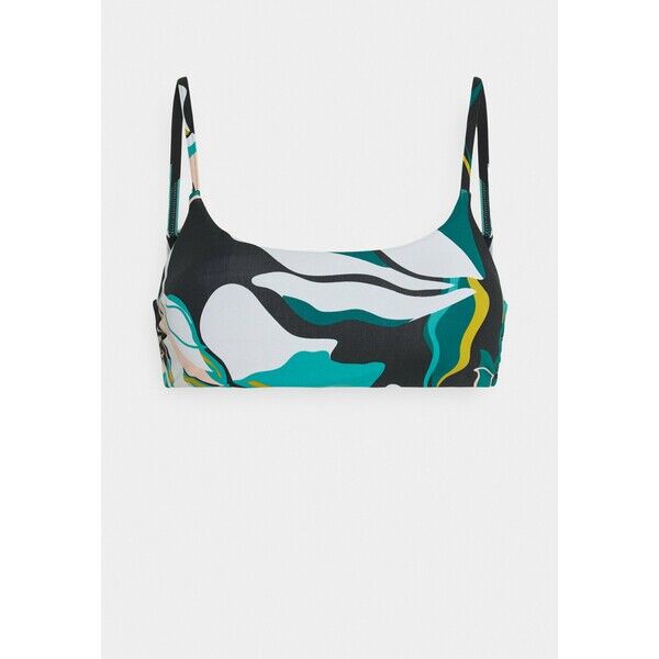 Roxy BEACH CLASSICS BRALETTE Góra od bikini anthracite paradiso RO581J06Y