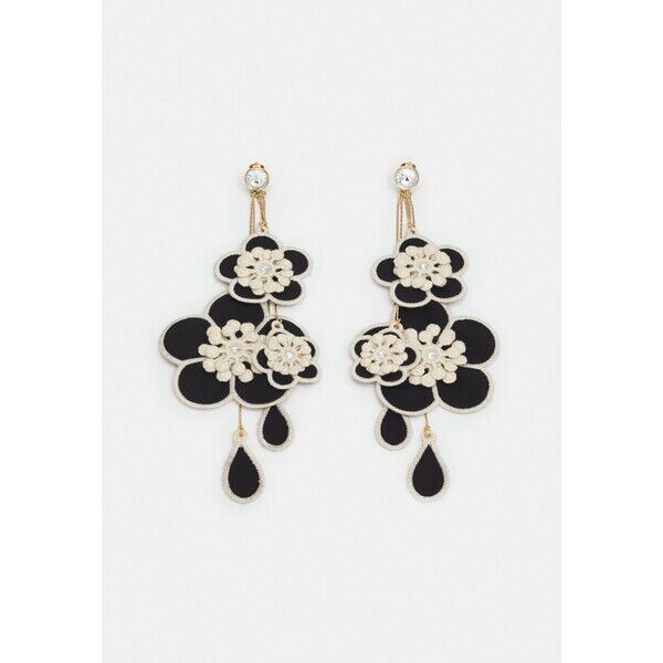 Red V PENDANT EARRINGS Kolczyki nero R2451L006
