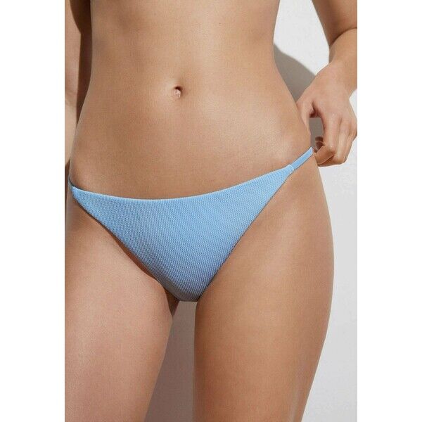 OYSHO STRAPPY CLASSIC Dół od bikini light blue OY181I0I1