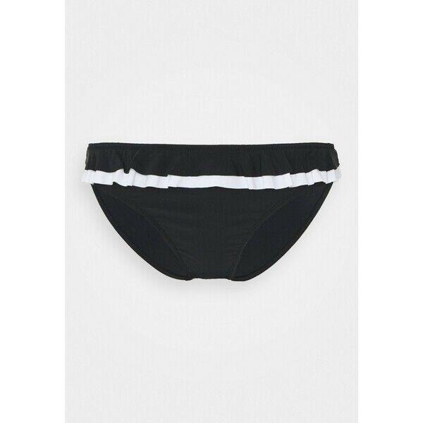 Pour Moi CAPRI FRILL BRIEF Dół od bikini black/white POJ81I01G
