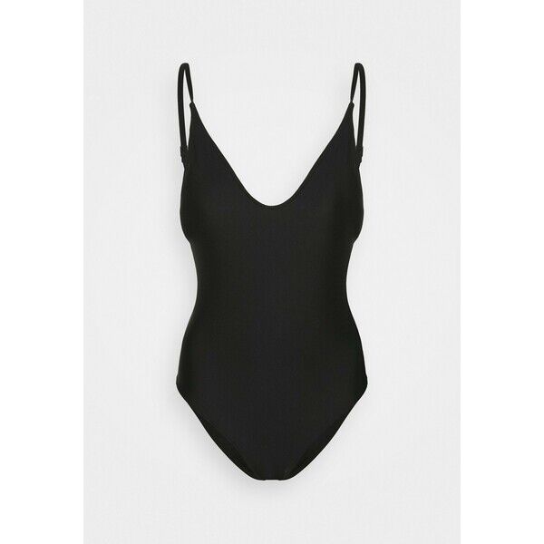 aerie ONE PIECE BALLET BACK Kostium kąpielowy true black AEF81G00I