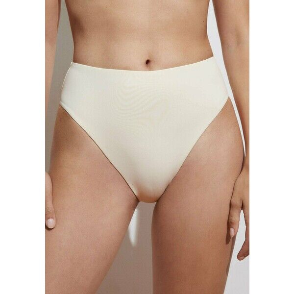 OYSHO HIGH RISE Dół od bikini light yellow OY181I0J7