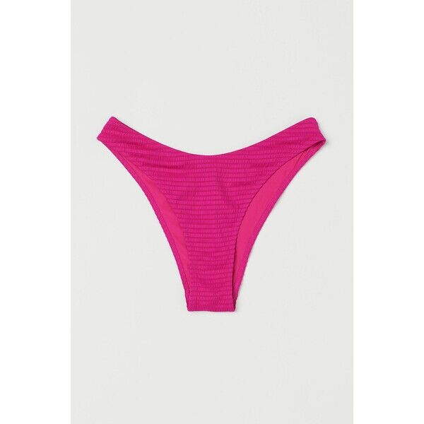 H&M Dół od kostiumu 0961973002 Wiśniowy