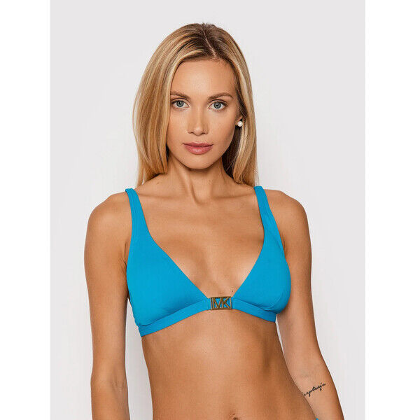 MICHAEL Michael Kors Góra od bikini MM6Q509 Niebieski