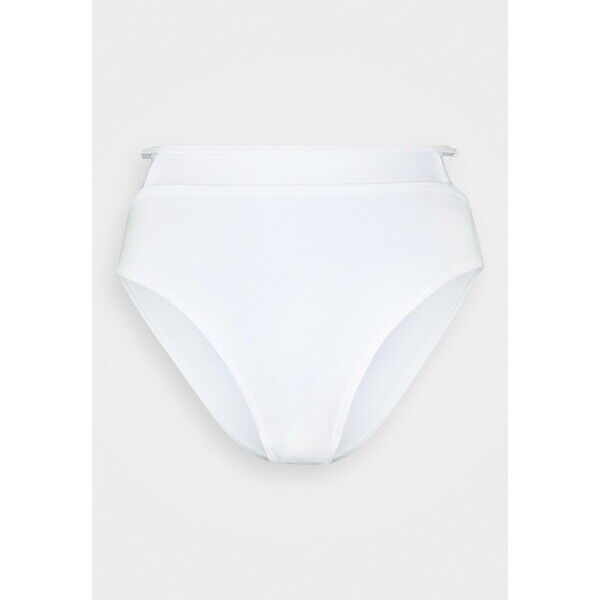 NA-KD KNOT DETAIL BOTTOM Dół od bikini white NAA81I00T