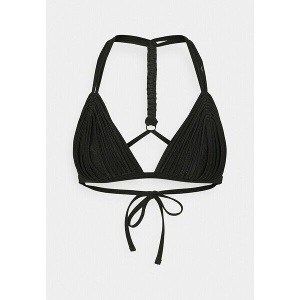Hunkemöller MACRAME TRIANGLE Góra od bikini black HM181J09S