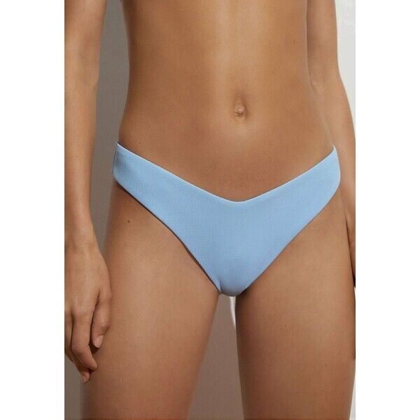 OYSHO HOCH GESCHNITTENER IN V FORM Dół od bikini light blue OY181I0J6