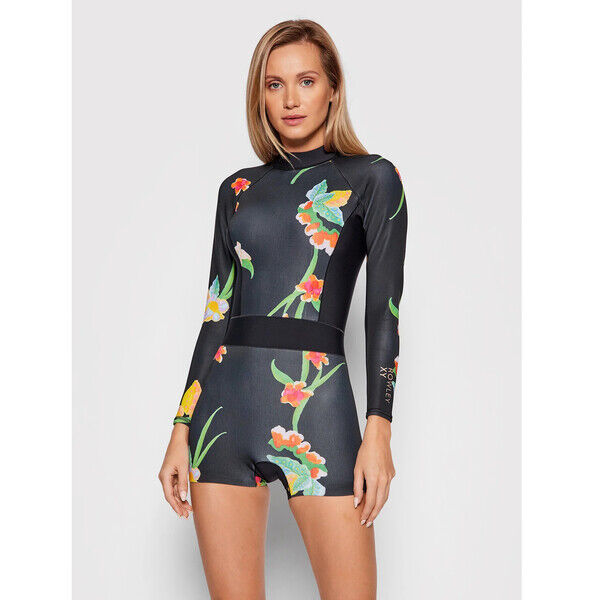 Roxy Strój kąpielowy ROWLEY Surf ERJW403037 Czarny