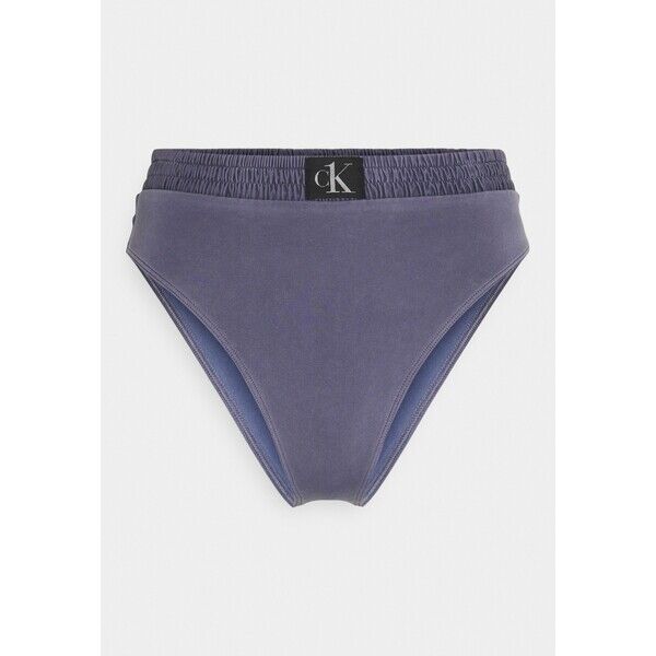 Calvin Klein Swimwear AUTHENTIC HIGH RISE Dół od bikini blue C1781I032