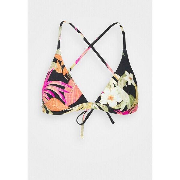 Rip Curl NORTH SHORE CROSS BACK Góra od bikini black RI781J02T