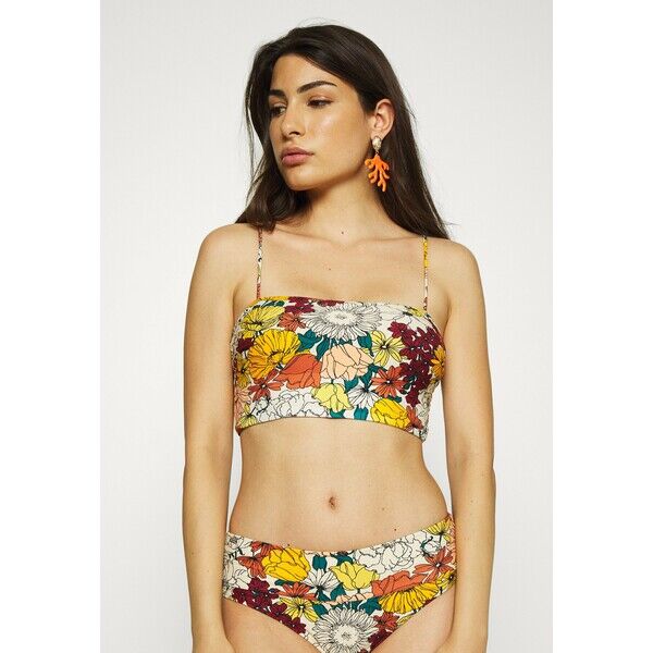 Rip Curl DAYS LONGLINE BANDEAU Góra od bikini cream RI781J02N