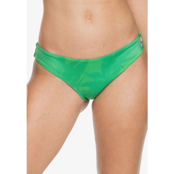 Roxy Dół od bikini fern green texture flower RO581I06P