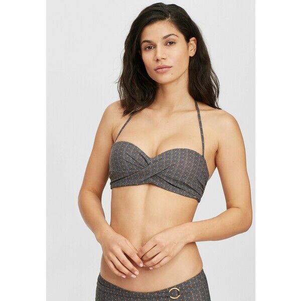 O'Neill Góra od bikini black with yellow ON581J01Z