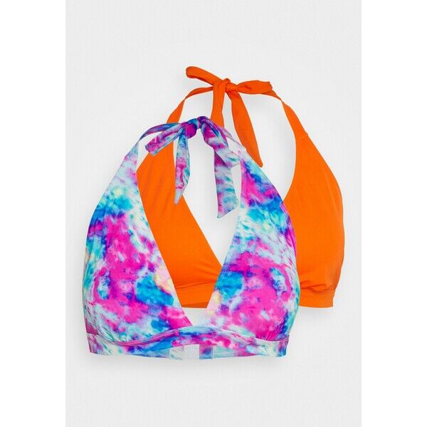 Simply Be VALUE 2 PACK Góra od bikini tie dye/orange SIE81J006