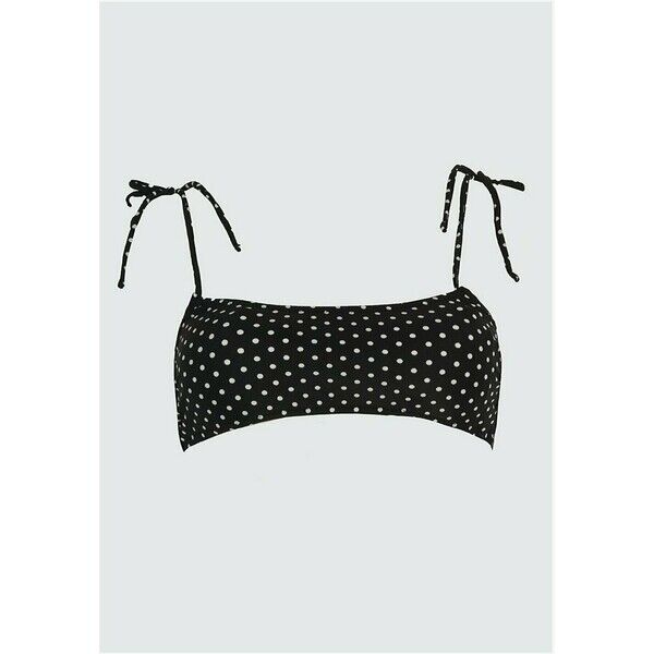 Trendyol Góra od bikini black TRU81J00I