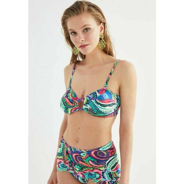 Trendyol Góra od bikini white TRU81J008