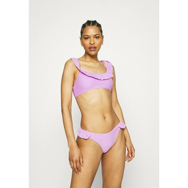 Missguided FRILL DETAIL TOP AND BOTTOMS Bikini lilac M0Q81L02X