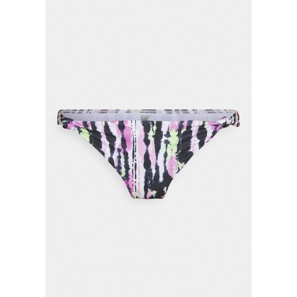 Wolf & Whistle KNOT SIDE BRIEF TIE DYE Dół od bikini multi WOC81I00B