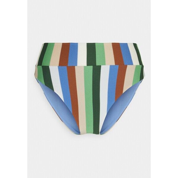 aerie HI CUT CHEEKY Dół od bikini blue lion AEF81I00S