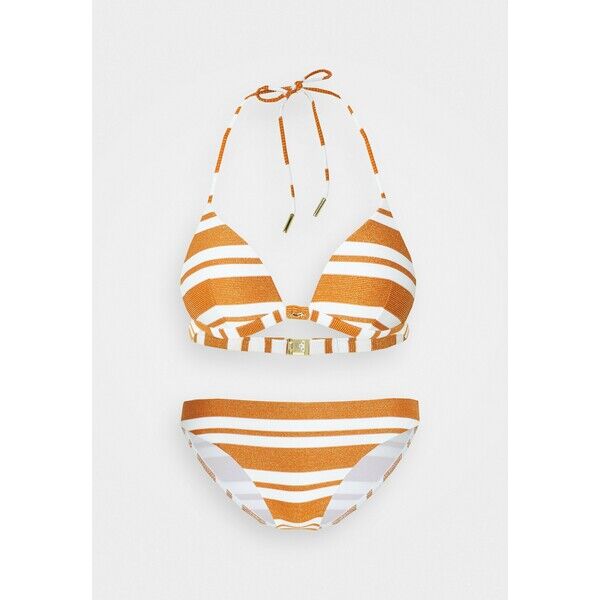 Maryan Mehlhorn COPERNICA SET Bikini white/copper M4M81L005