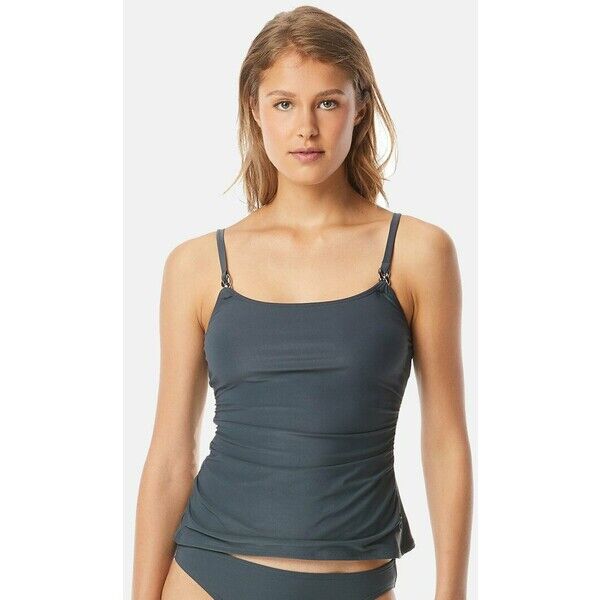 MICHAEL Michael Kors Góra od bikini gun metal ZZO15NZ02