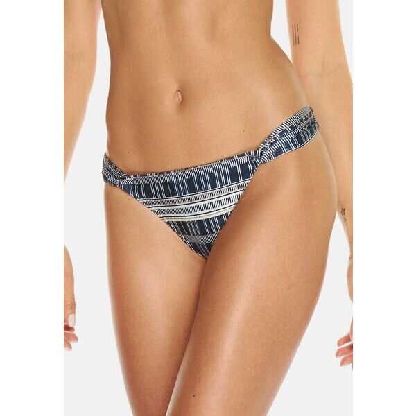 CIA MARÍTIMA MARFIM,DRAPED BAND Dół od bikini blue CID81I017