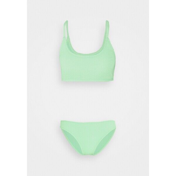 Vero Moda VMBELLA SWIM SET Bikini green ash VE181L007
