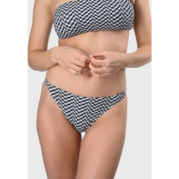Pain de Sucre UBAYE Dół od bikini Black, White P1H81I00B