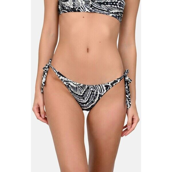 Pain de Sucre ONYX Dół od bikini Black and White P1H81I003